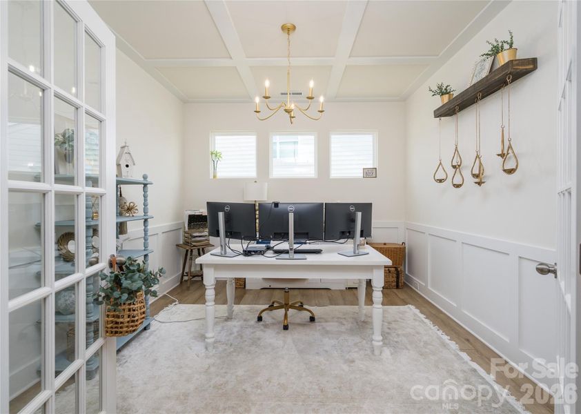Furnished interior view inside a new home in , Sherrills Ford (Image 25).