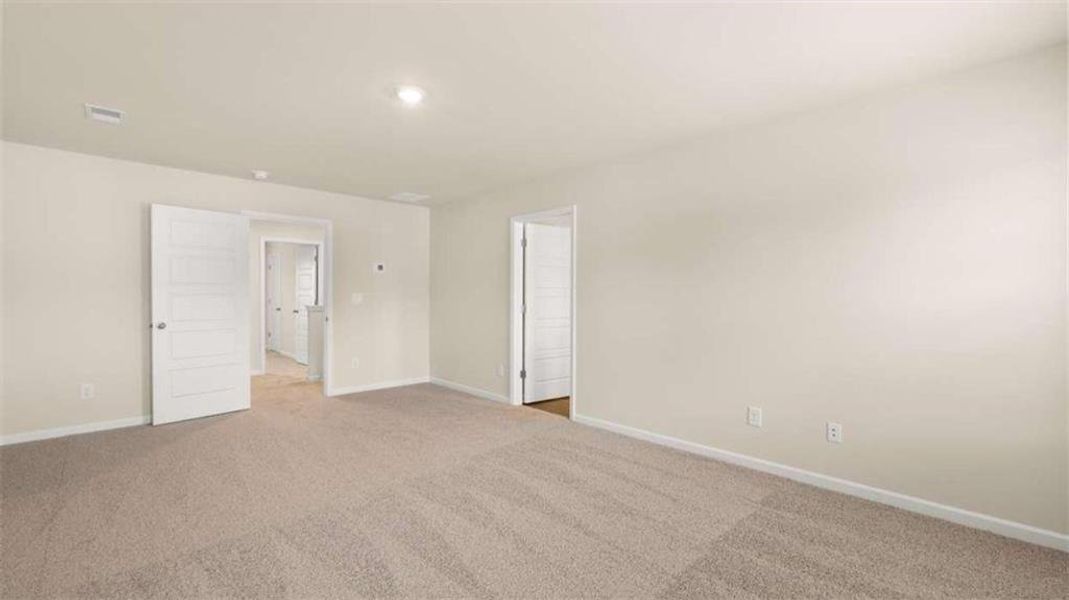Spacious, unfurnished interior of a new home in The Preserve at Agricultural Village, Perry (Image 11).