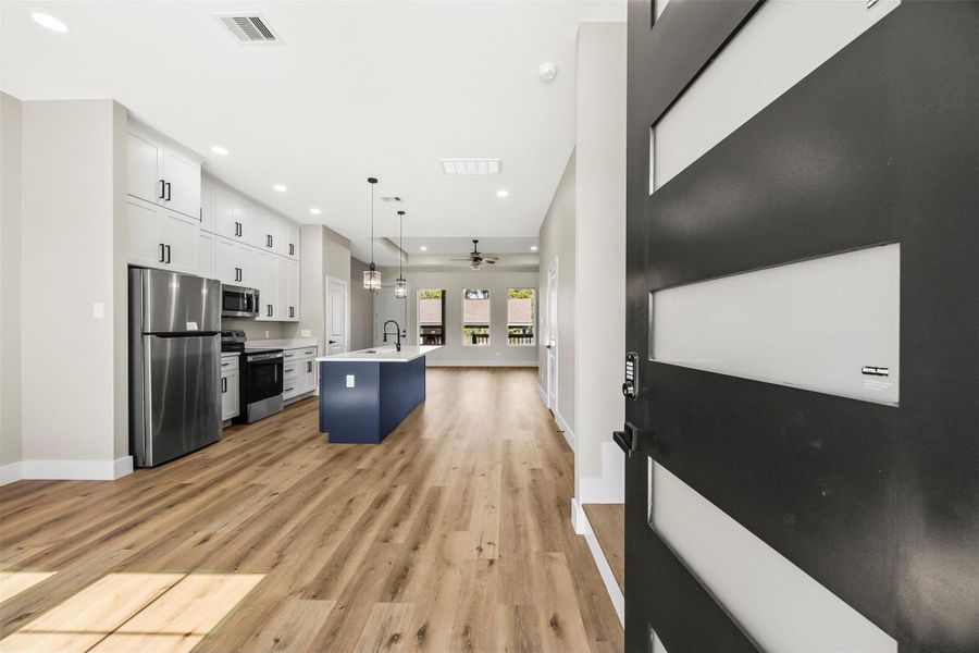 Furnished interior view inside a new home in , Houston (Image 13).