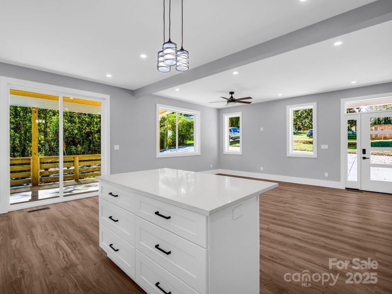 Furnished interior view inside a new home in , Asheville (Image 9).