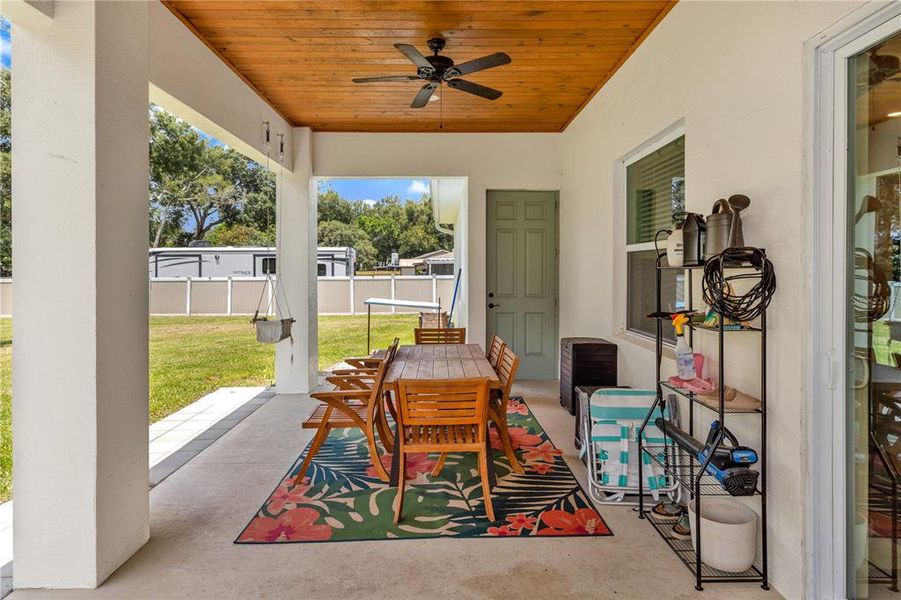 Exterior details and patio area of a home in , Deland (Image 21). Exterior details and patio area of a home in , Deland (Image 21).