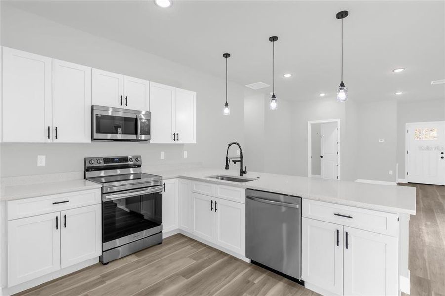Furnished interior view inside a new home in , Ocala (Image 5).