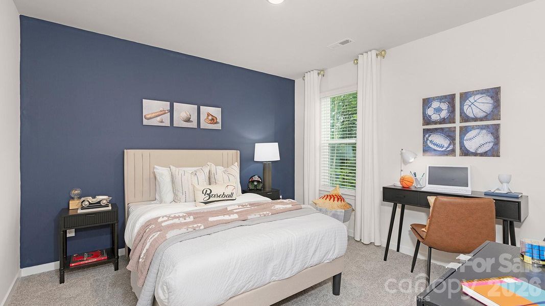 Furnished interior view inside a new home in Cramer Estates, Gastonia (Image 12).
