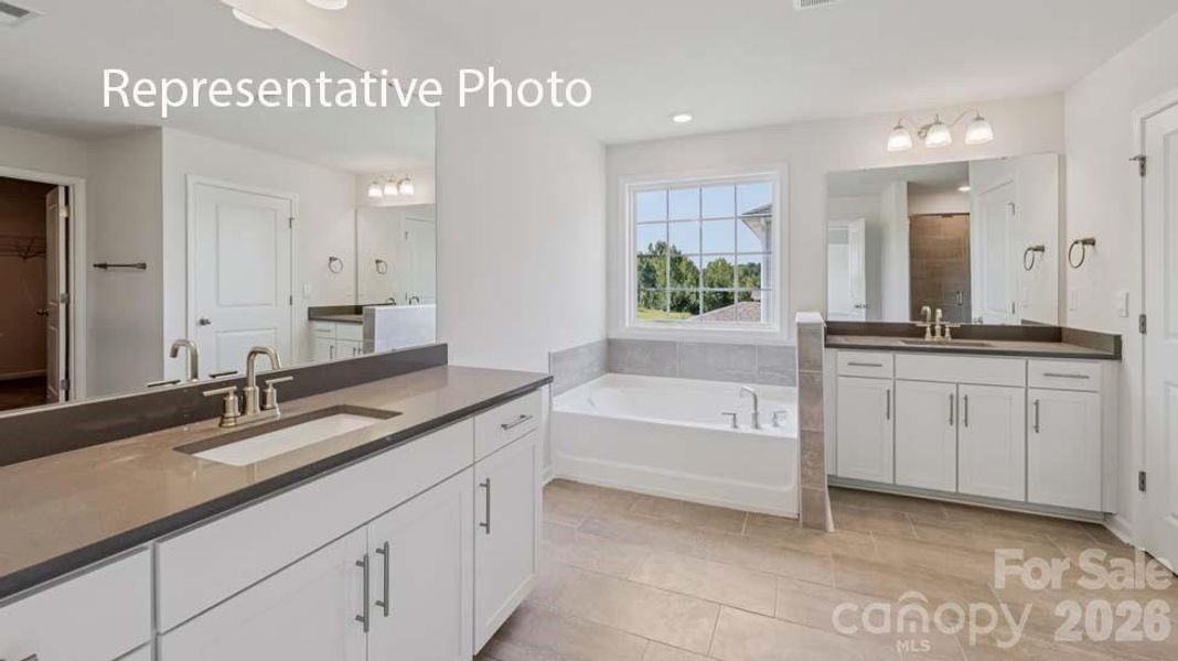 Furnished interior view inside a new home in Sanctuary at Southgate, Indian Trail (Image 4).
