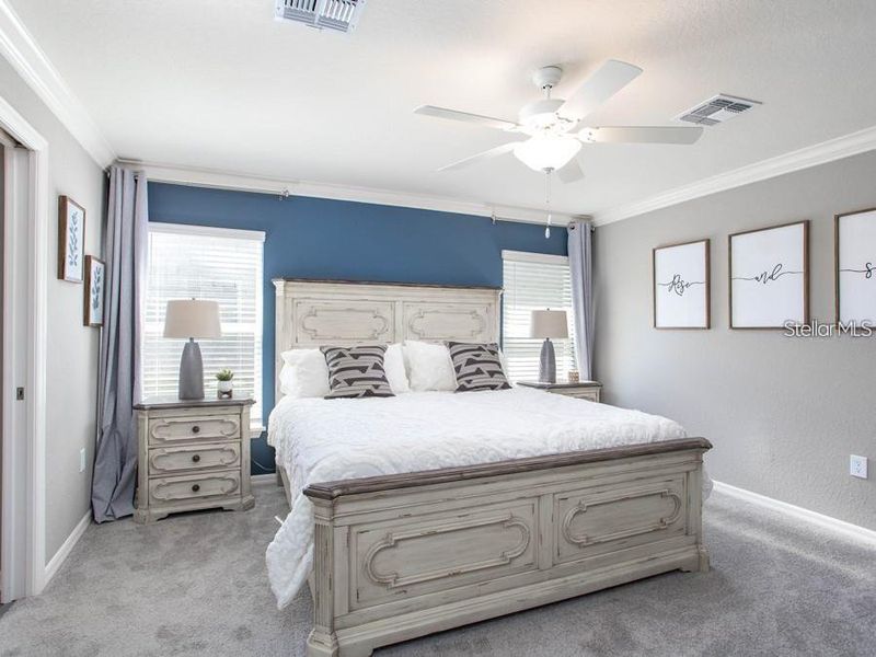 Furnished interior view inside a new home in Bennah Oaks, Belleview (Image 12). Furnished interior view inside a new home in Bennah Oaks, Belleview (Image 12).
