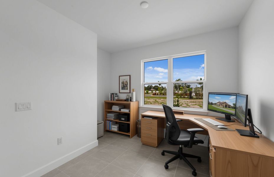 Furnished interior view inside a new home in Shores at Stillwater, Englewood (Image 12).