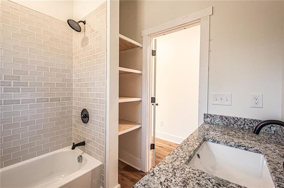 Furnished interior view inside a new home in , Dawsonville (Image 7).