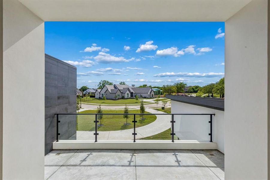 Exterior details and patio area of a home in , Southlake (Image 22). Exterior details and patio area of a home in , Southlake (Image 22).