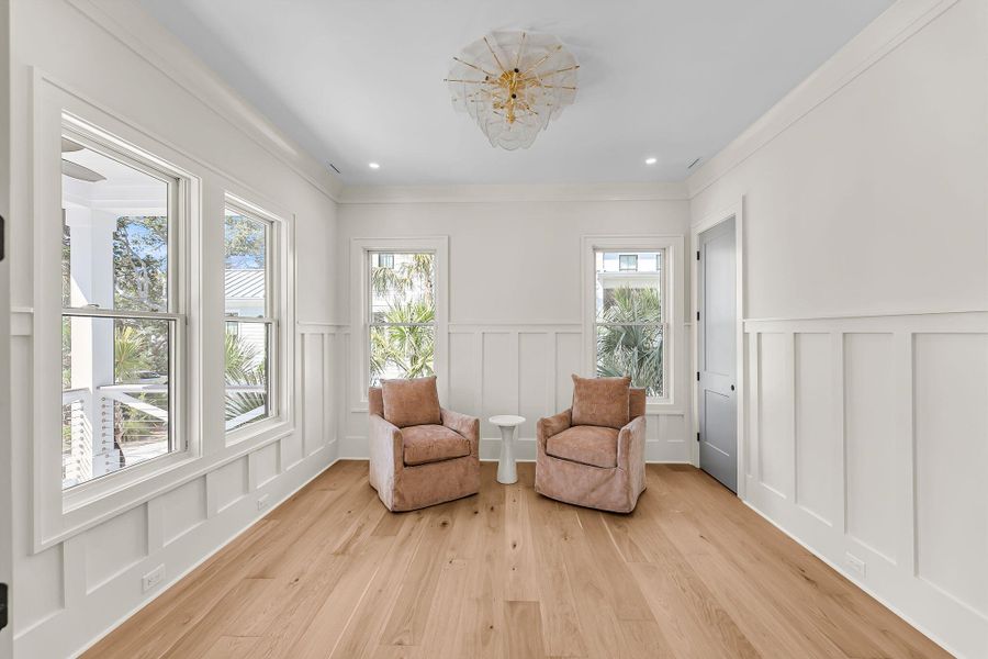 Furnished interior view inside a new home in , Isle Of Palms (Image 5).