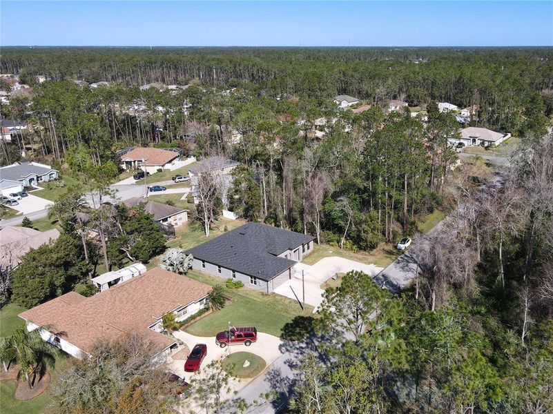 Front exterior of a new home in , Palm Coast, FL, highlighting curb appeal (Image 34).