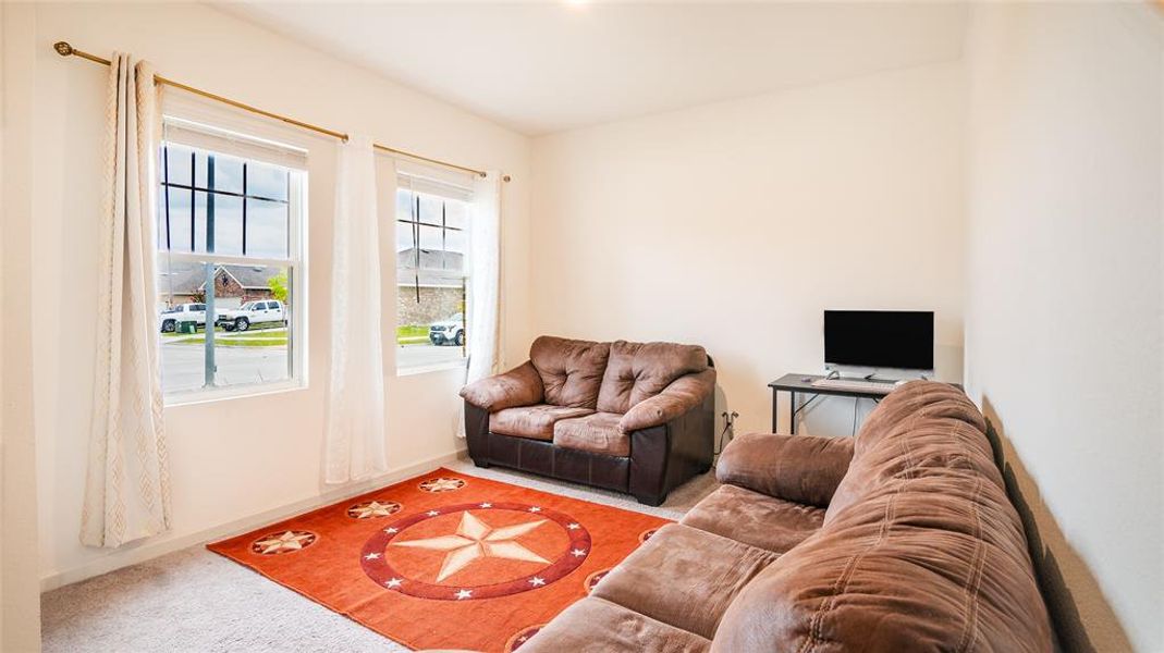 Furnished interior view inside a new home in Ranch at Duck Creek, Fort Worth (Image 29).
