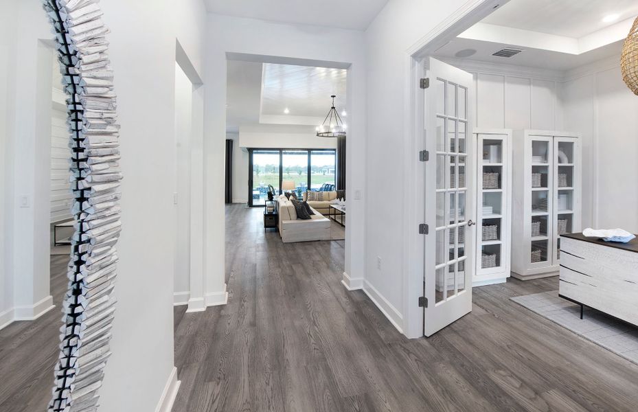Furnished interior view inside a new home in Talon Preserve on Palmer Ranch, Nokomis (Image 16).