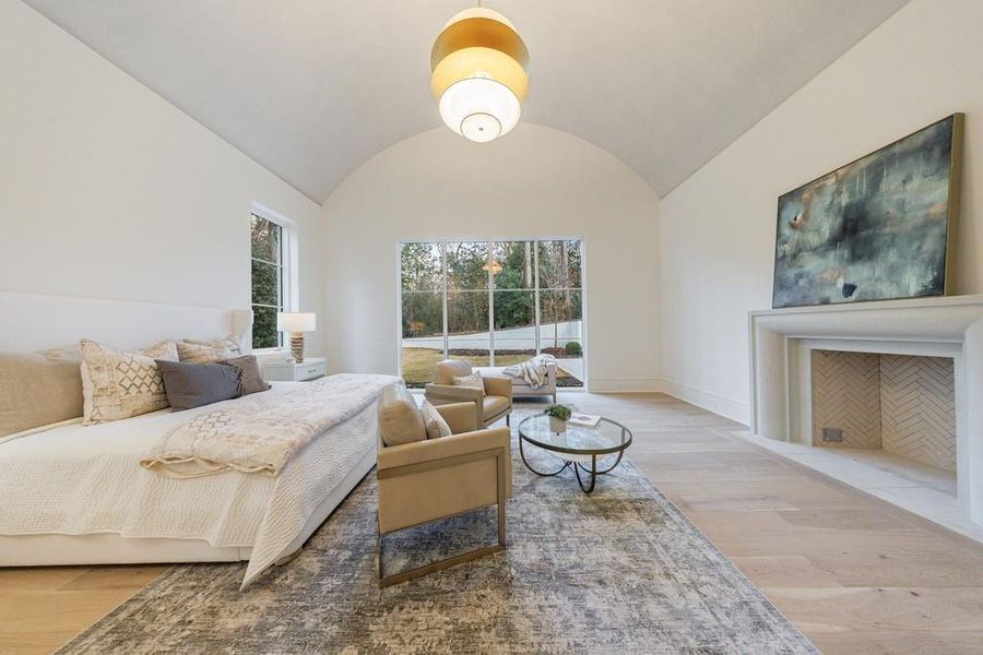 Furnished interior view inside a new home in , Atlanta (Image 9). Furnished interior view inside a new home in , Atlanta (Image 9).