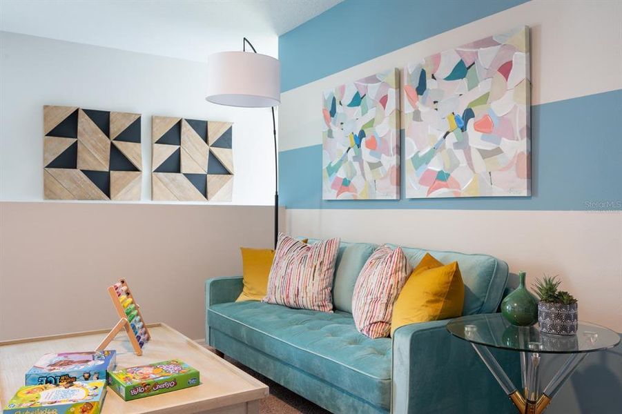 Furnished interior view inside a new home in Pasadena Ridge, Zephyrhills (Image 3).