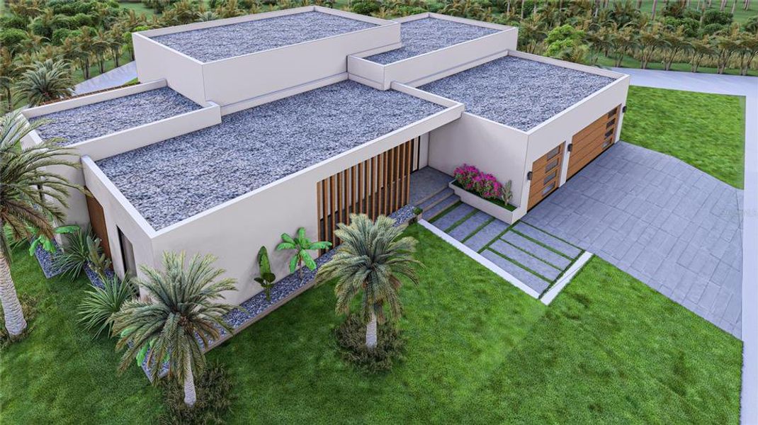 Front exterior of a new home in , Port Charlotte, FL, highlighting curb appeal (Image 10).