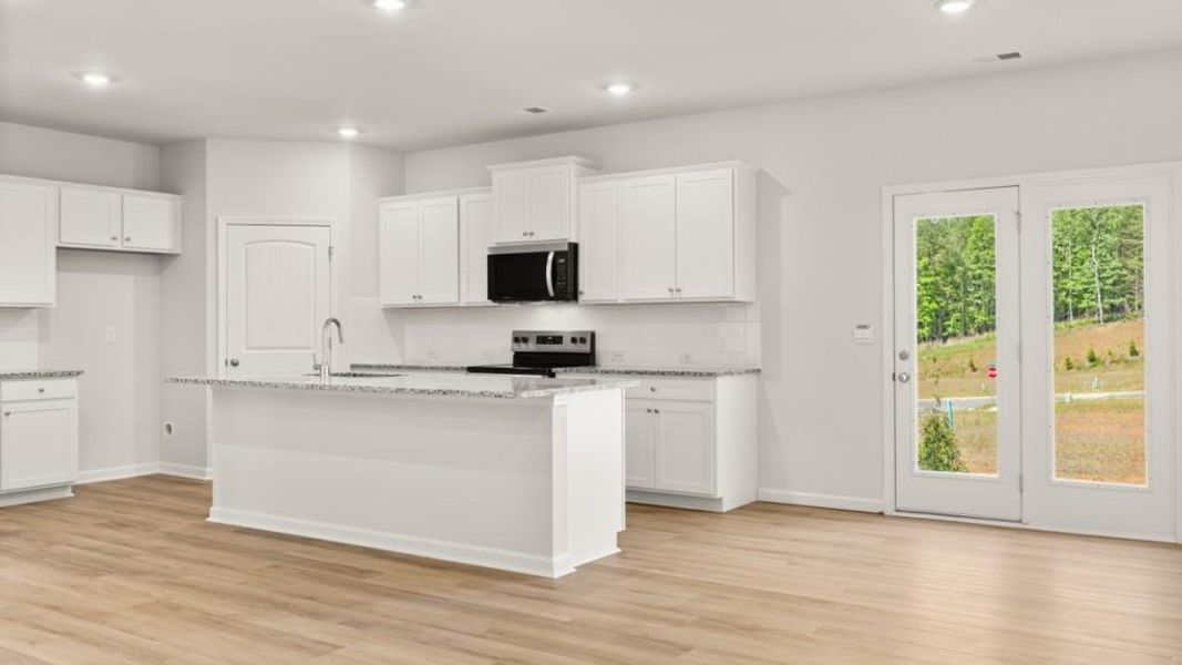 Furnished interior view inside a new home in Village at Pine Valley, Gainesville (Image 7).