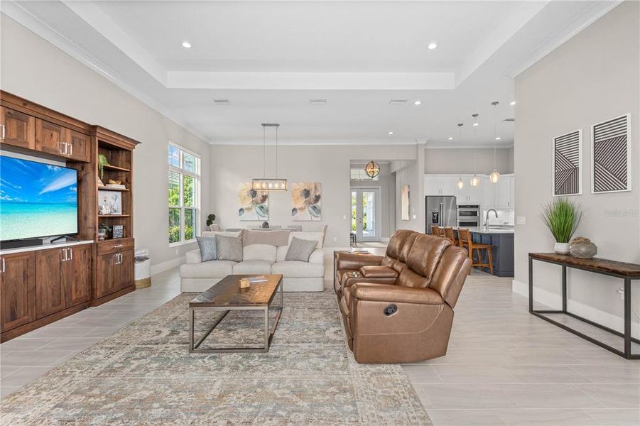 Furnished interior view inside a new home in , Bradenton (Image 5). Furnished interior view inside a new home in , Bradenton (Image 5).