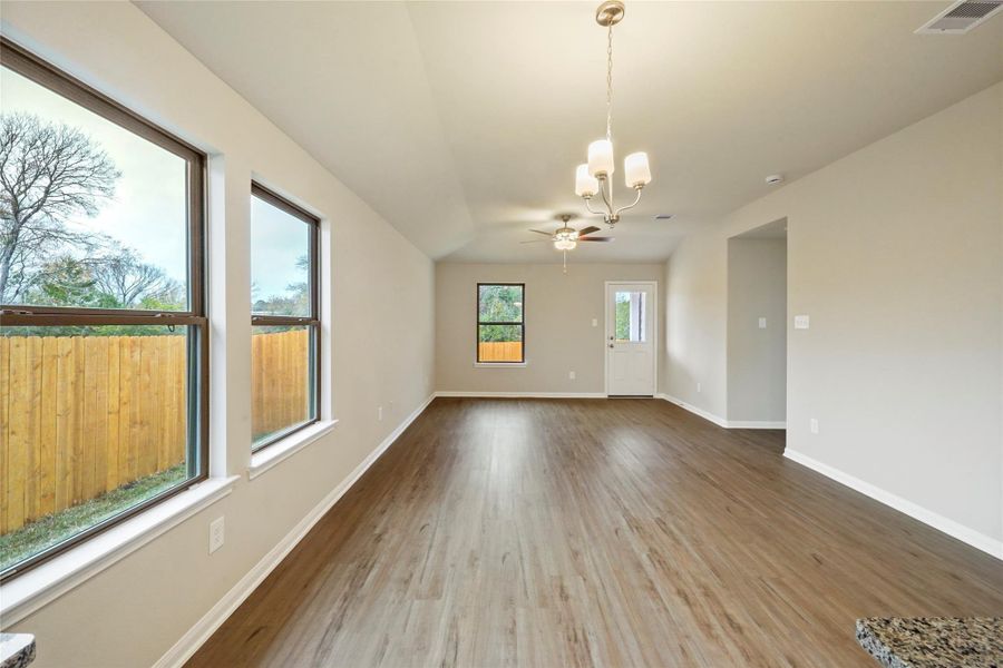 Spacious, unfurnished interior of a new home in Lexington Heights, Willis (Image 14). Spacious, unfurnished interior of a new home in Lexington Heights, Willis (Image 14).