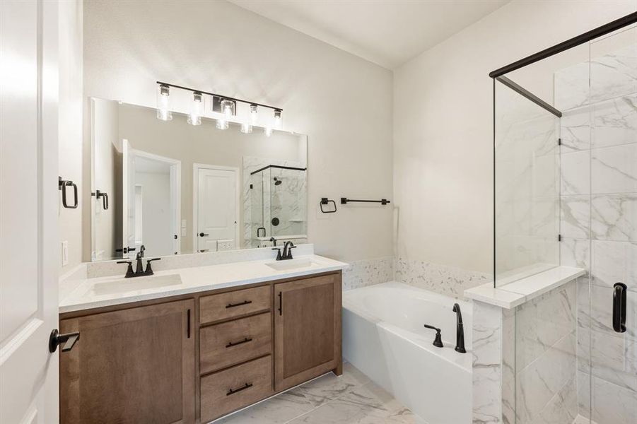 Furnished interior view inside a new home in Heartland Classic 60, Crandall (Image 13).