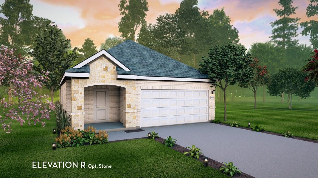 Representative exterior photo of a completed home built from the Pecan by CastleRock Communities in Westridge, McKinney, TX (Image 19). Representative exterior photo of a completed home built from the Pecan by CastleRock Communities in Westridge, McKinney, TX (Image 19).