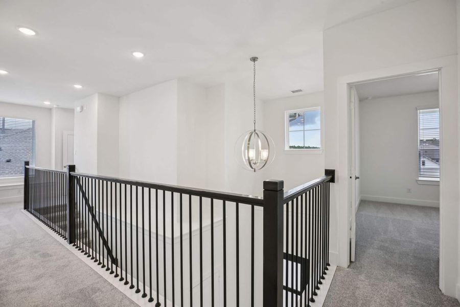 Spacious, unfurnished interior of a new home in The Trails, New Caney (Image 40).