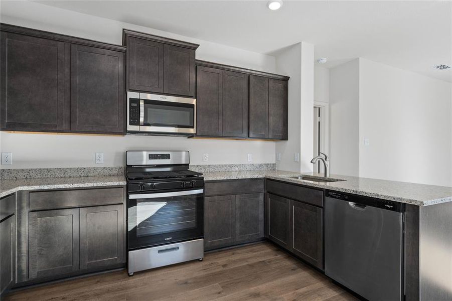 Furnished interior view inside a new home in Big Sky Estates, Ponder (Image 3). Furnished interior view inside a new home in Big Sky Estates, Ponder (Image 3).