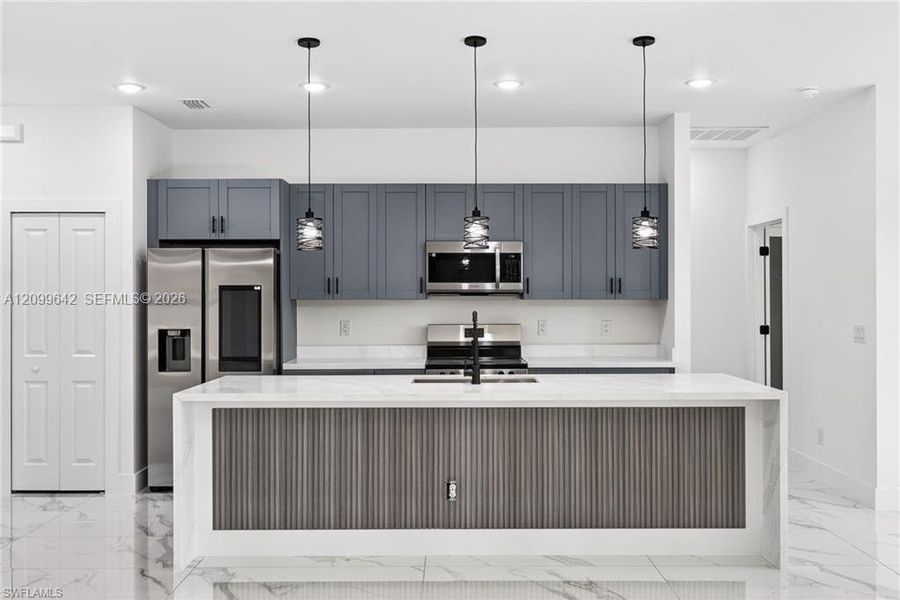 Furnished interior view inside a new home in , Lehigh Acres (Image 14).