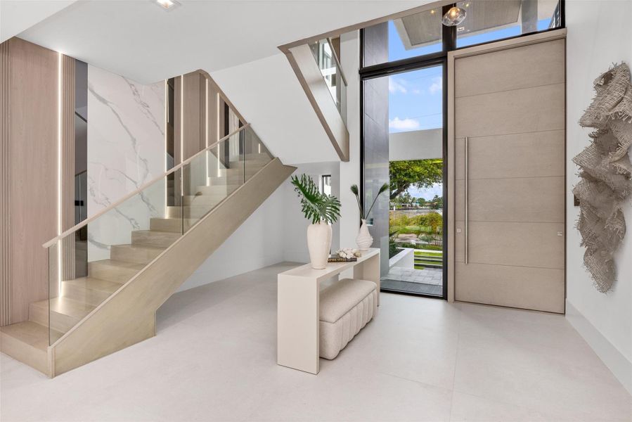 Furnished interior view inside a new home in , Fort Lauderdale (Image 12).