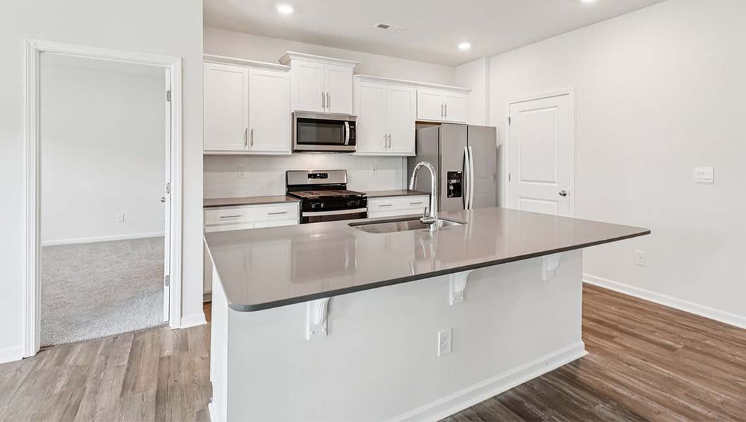 Furnished interior view inside a new home in Silverstein, Salisbury (Image 3).