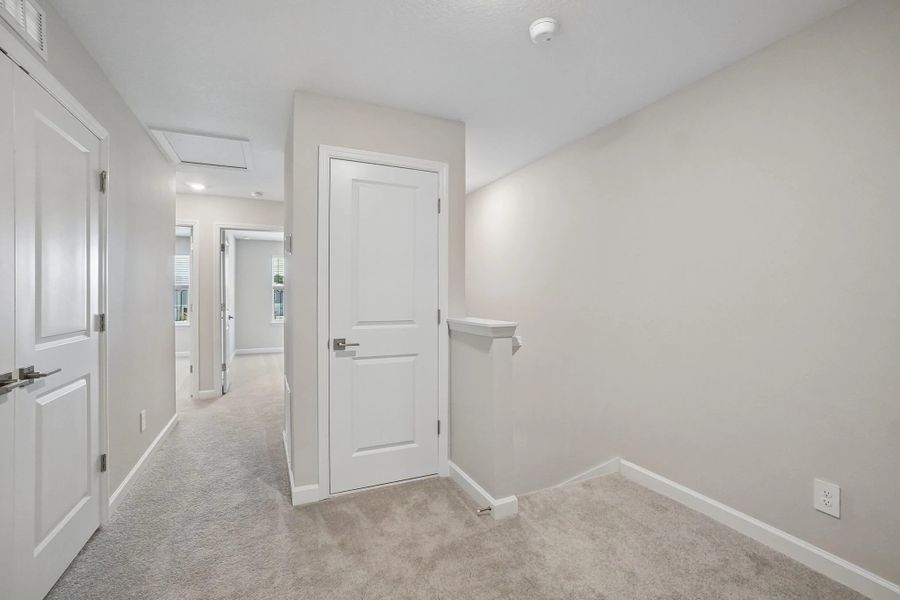 Hallway to the secondary bedrooms