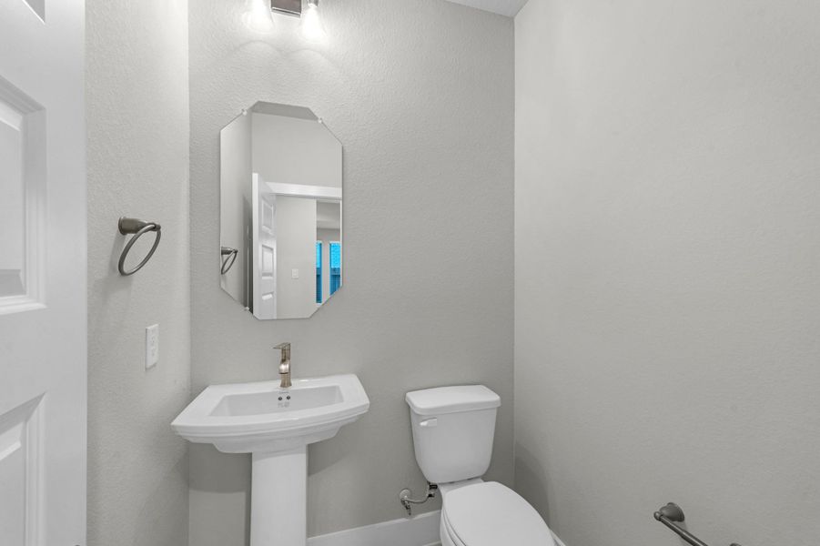 Furnished interior view inside a new home in Morton Creek Ranch, Katy (Image 9).