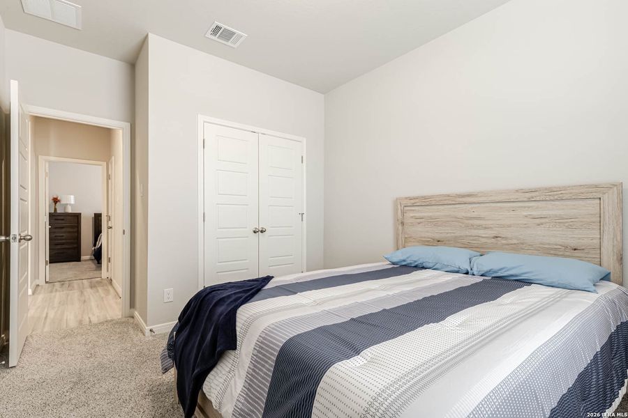 Furnished interior view inside a new home in Remington Ranch, San Antonio (Image 17).