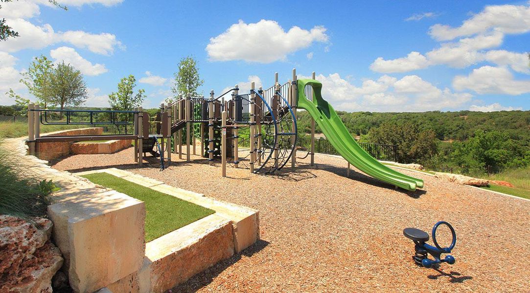 View of community playground
