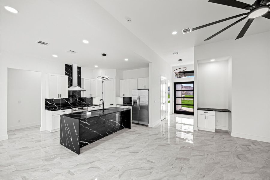 Furnished interior view inside a new home in , Dayton (Image 7).