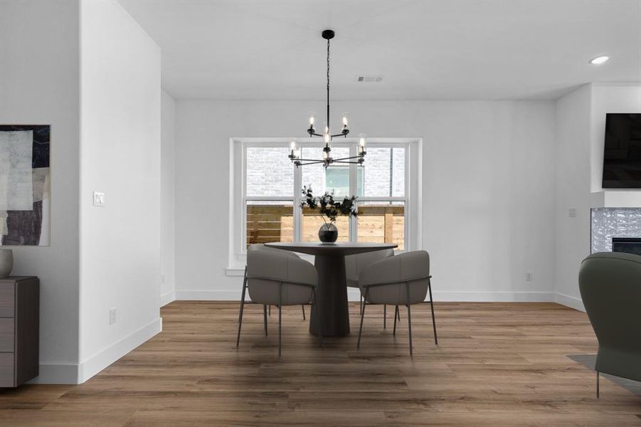 Furnished interior view inside a new home in Solterra, Mesquite (Image 7). Furnished interior view inside a new home in Solterra, Mesquite (Image 7).