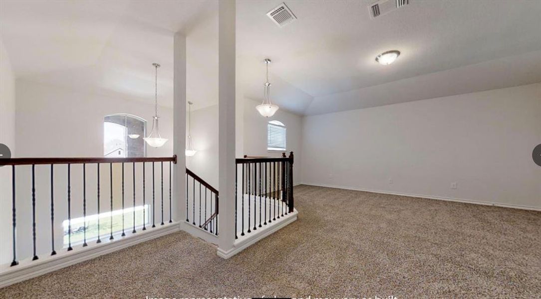Spacious, unfurnished interior of a new home in Foxborough, Waco (Image 36).