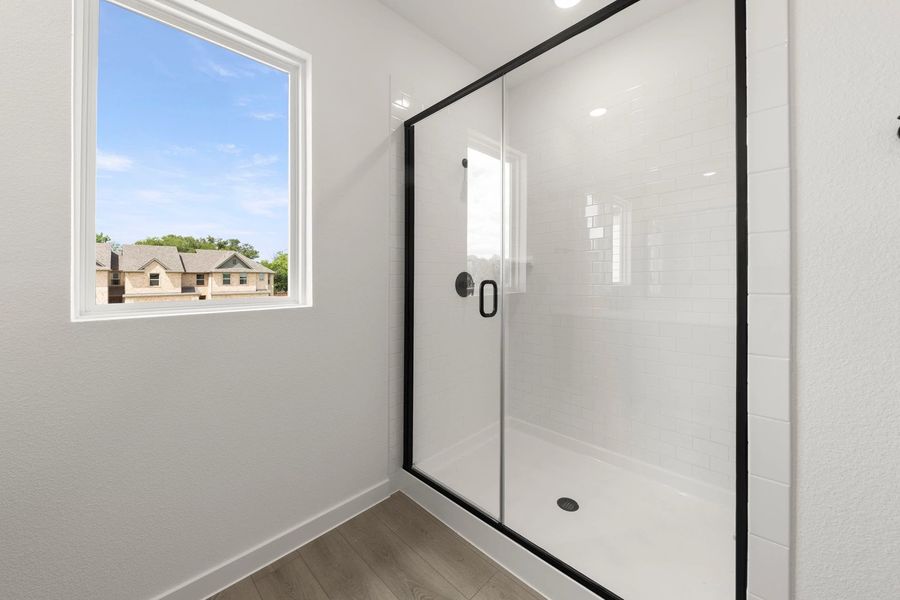 Primary Bathroom Representative Photo featuring the Noir Collection Primary Bathroom Representative Photo featuring the Noir Collection