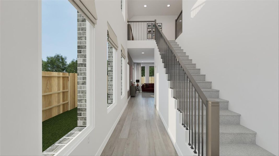 Spacious, unfurnished interior of a new home in Binford Creek, Waller (Image 16). Spacious, unfurnished interior of a new home in Binford Creek, Waller (Image 16).