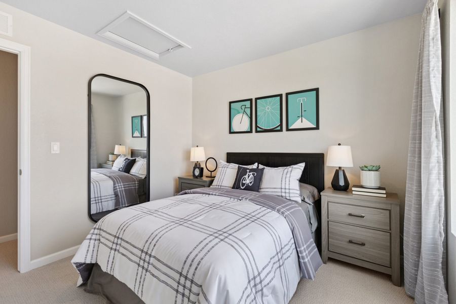 Representative furnished interior of a home built from the Biscayne by Landsea Homes in Spring Valley, Longmont (Image 28). Representative furnished interior of a home built from the Biscayne by Landsea Homes in Spring Valley, Longmont (Image 28).