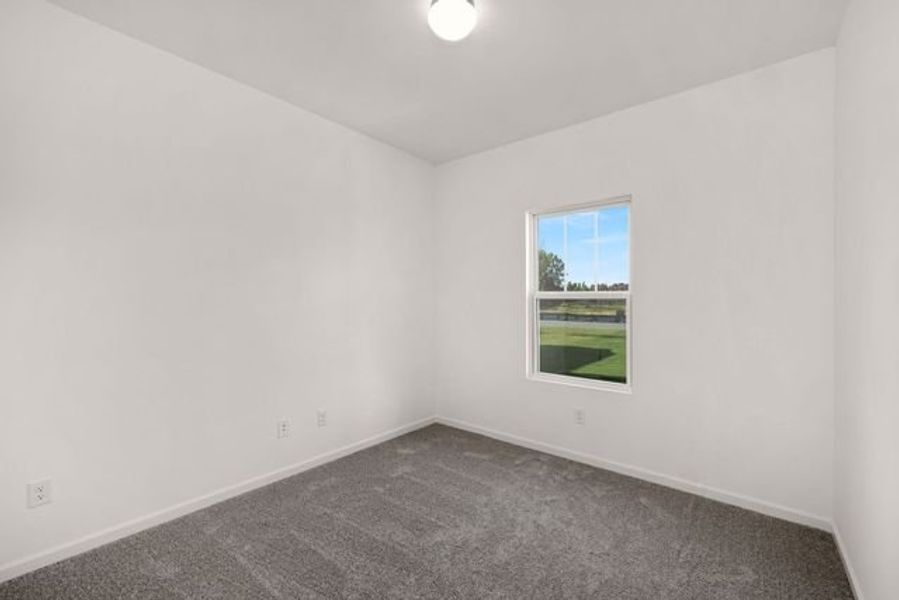 Representative unfurnished interior of a home built from the Dobson by True Homes in Westbrook Falls, Colfax (Image 18).