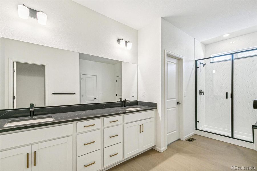 Furnished interior view inside a new home in Terrain Oak Valley, Castle Rock (Image 5).