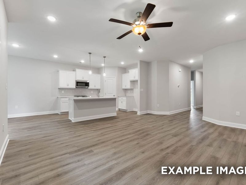 Spacious, unfurnished interior of a new home in Bailey Park, Fayetteville (Image 18).