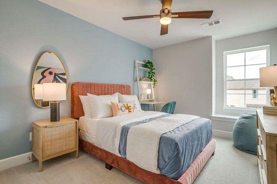 Furnished interior view inside a new home in Creekside, Royse City (Image 23). Furnished interior view inside a new home in Creekside, Royse City (Image 23).