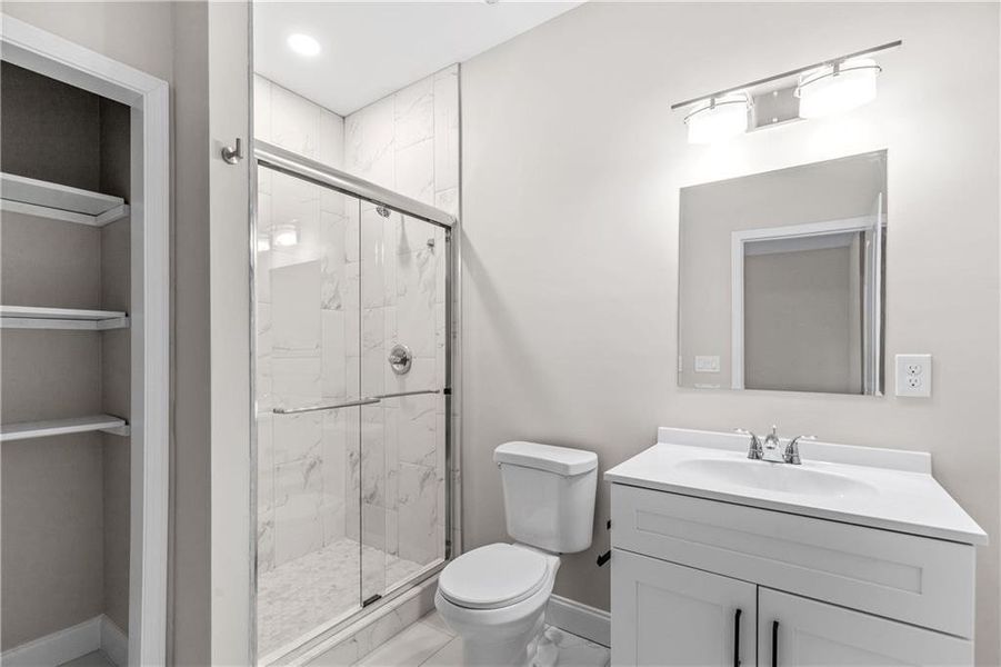 Furnished interior view inside a new home in , Atlanta (Image 13).