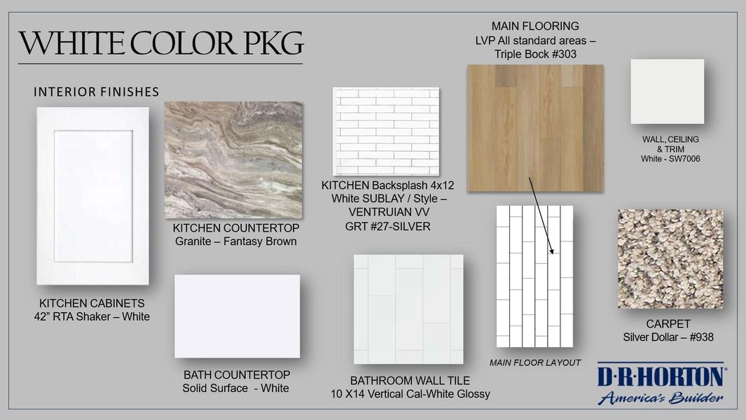 Sample of building materials used in homes in Westland Ranch 50' Homesites, League City (Image 35). Sample of building materials used in homes in Westland Ranch 50' Homesites, League City (Image 35).