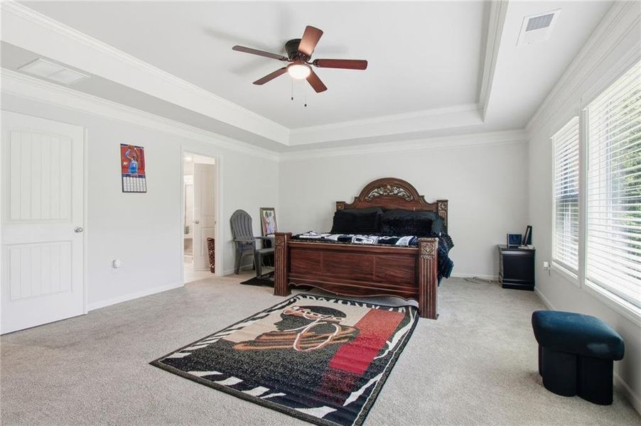 Furnished interior view inside a new home in , Newnan (Image 12).