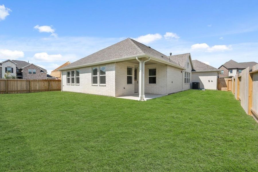 Enjoy this amazing backyard with covered patio year round! You can't beat the corner lot & great yardspace!