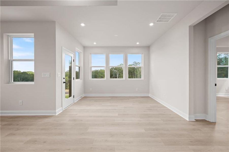 Spacious, unfurnished interior of a new home in Gatherings® at GreenHouse, Marietta (Image 34).