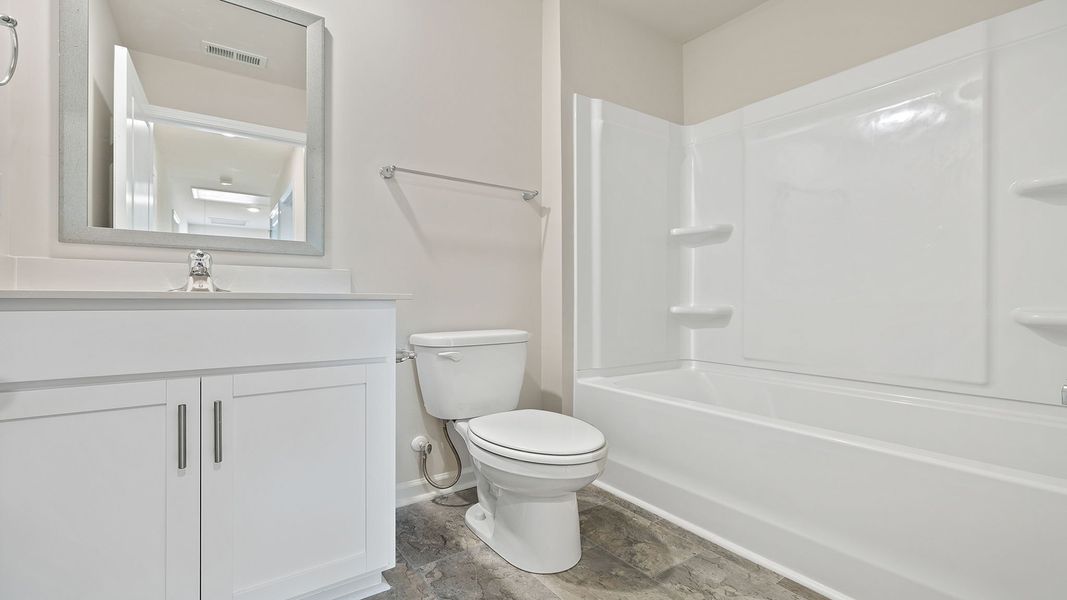 Furnished interior view inside a new home in Harrier Point, Woodruff (Image 13).