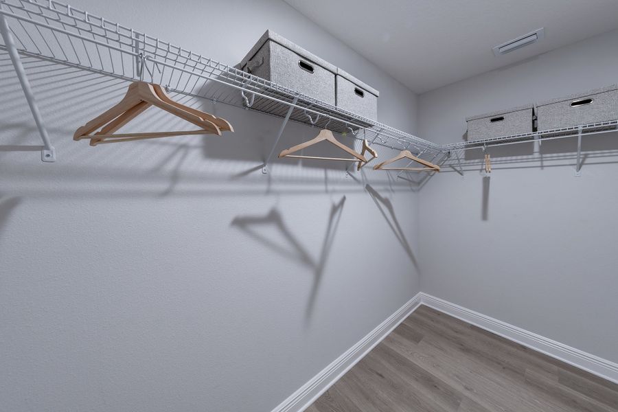 Sims primary bedroom WIC